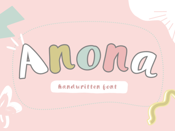 Anona: A Sweet, Handwritten Font for Designs with Heart