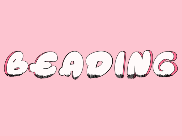Beading: A Handwritten Font for Authentic Connection