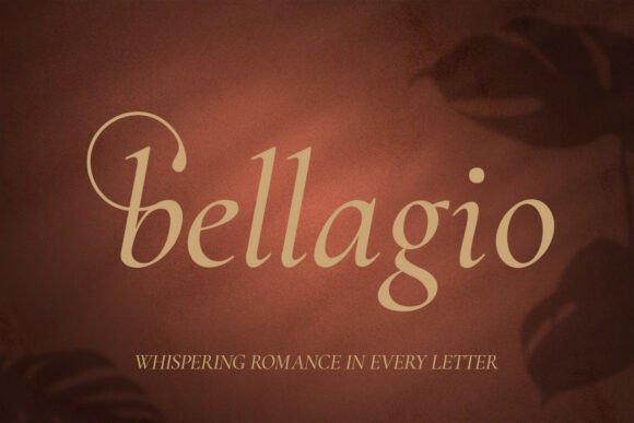 Bellagio: The Whispering Romance in Every Letter