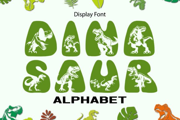 Dinosaur Alphabet: A Roar of Personality for Your Projects