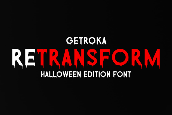 Getroka Retransform: A Modern Display Typeface for Bold Projects