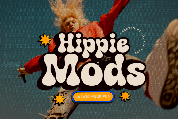 Hippie Mods: A Font for the Free-Spirited Designer