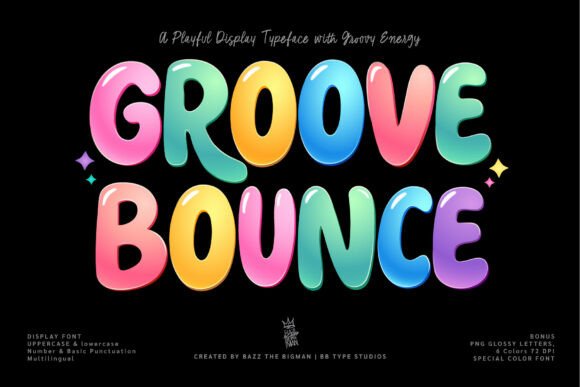 Inject Instant Jubilance with Groove Bounce Font