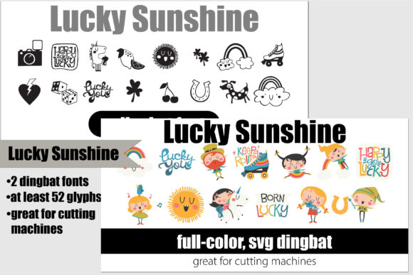 Lucky Sunshine: A Creative Font Bundle for Irish Charm