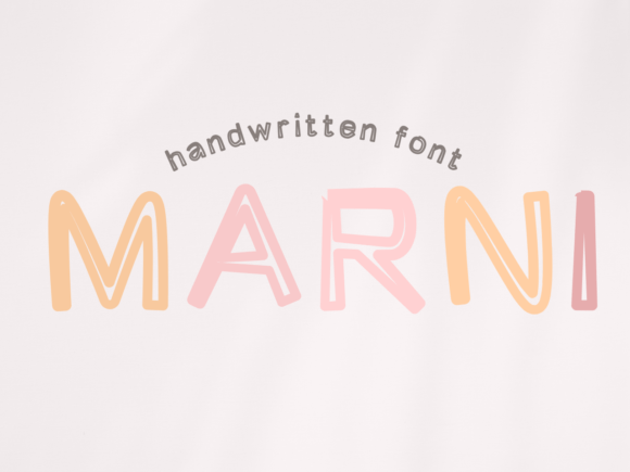 Marni: A Font with Personality for Distinctive Design