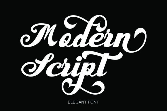 Modern Script: The Trendy Font with an Irregular Edge