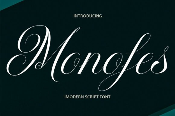 Monofes: A Stylish Script for Modern Designers