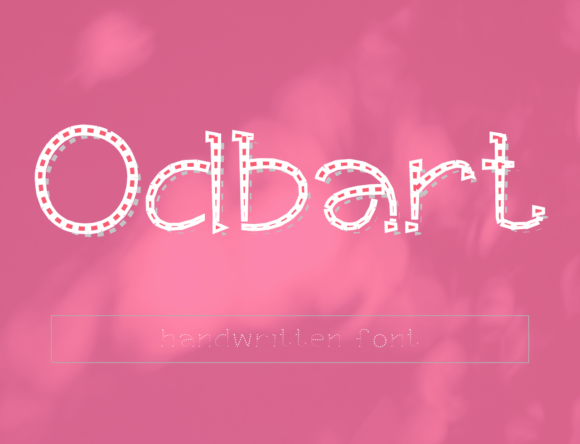Odbart: A Font That Gives Your Work a Distinctive Identity