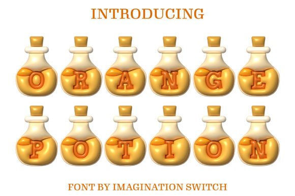 Orange Potion Inflated: Dimension for Your Designs