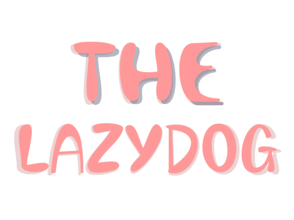 The Lazy Dog Font: A Handwritten Style for Modern Branding