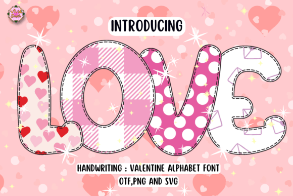 Valentine Alphabet: The Art of Romantic Typography